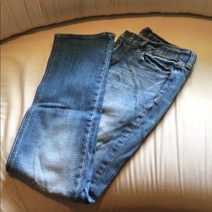 J crew matchstick stretch jeans in light wash